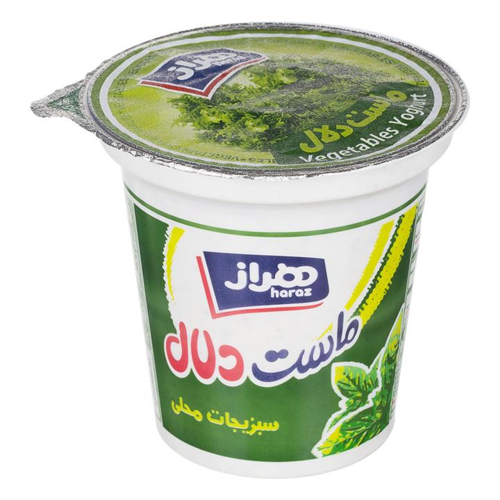 ماست دلال 750 گرمی هراز Haraz Vegetable Yoghurt 750Gr